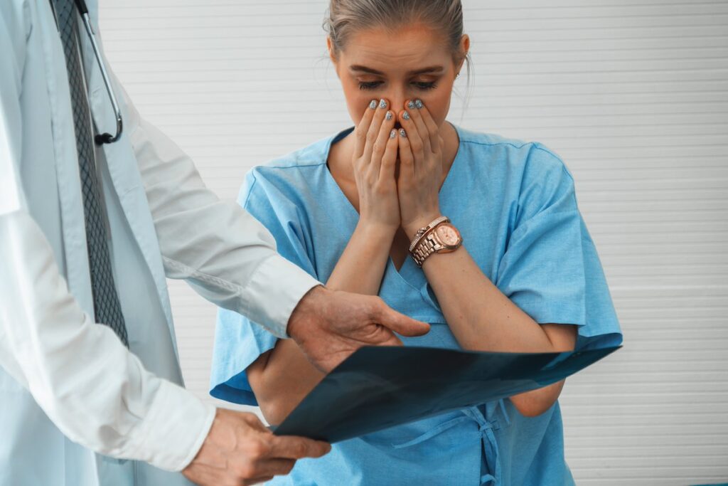 Unhappy patient due to a medical malpractice lawsuit in Illinois